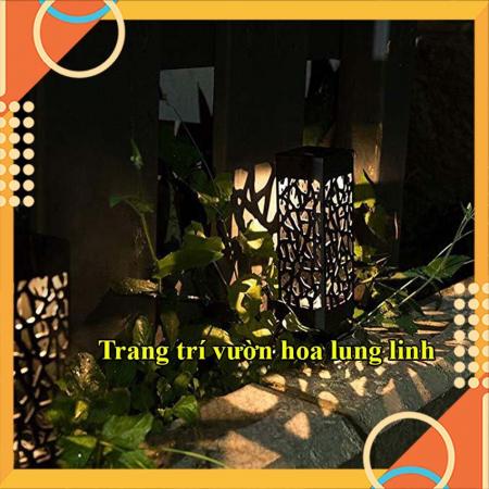 Đèn cắm sân vườn năng lượng hình tháp LK0404
